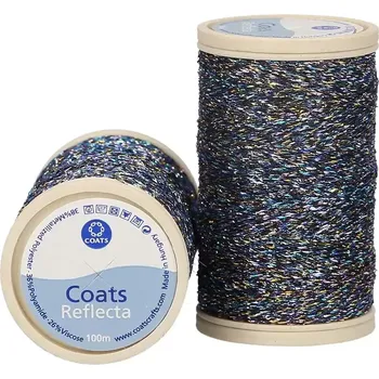 Anchor metalická reflexní nit 100m Černá 5233 (Anchor metalická nit 100m )