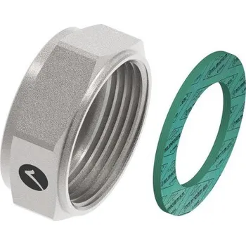 Merabell matice G1/2", 50ks + těsnění 1/2", 18,5/12x2mm, 50ks + kufr L-BOXX Mini, pro nerezovou vlnitou trubku DN12