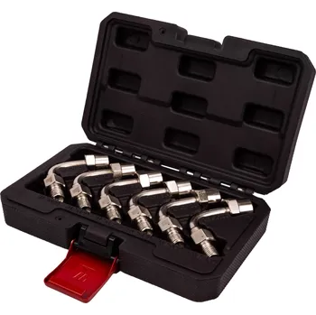 Gola sada Adaptéry pro měření vysokotlakého naftového okruhu, sada 6 dílů, Welzh (Welzh Werkzeug)