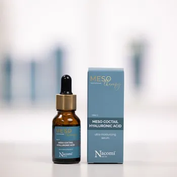 Pleťové sérum Nacomi Mezoterapeutický ultra hydratační koncentrát se 4 druhy kyseliny hyaluronové 15ml
