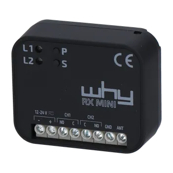 Univerzální přijímač, 433/868MHz, pevný/plovoucí, 40 kódů
