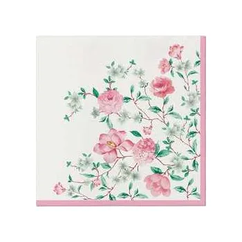 Papírový ubrousek Ubrousky PAW AIRLAID 40x40 cm Pink season [50 ks],rychlé dodání