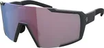 brýle Scott Shield Compact - Black Matt/Blue Chrome Enhancer one size