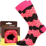 Ponožky unisex slabé Boma Donut - růžové, 42-45