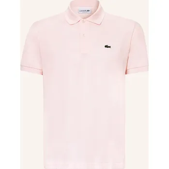 Pánské oblečení Lacoste Pánská Polokošile Z Piké Classic Fit, světle růžová, 3XL