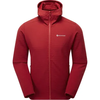 Pánská mikina Montane pánská mikina s kapucí Protium XT Hoodie Barva: acer red, Velikost: XL