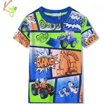 Chlapecké tričko kr.r. Kugo HC9338 modré