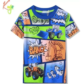 Chlapecké tričko Chlapecké tričko kr.r. Kugo HC9338 modré