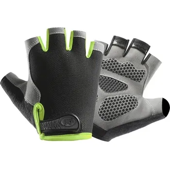 Chránič rukou Cyklistické rukavice půlprstové prodyšné MTB - Vylepšená zelená,M