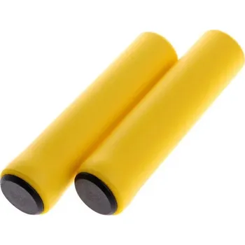 grip Silikonové gripy na kolo s protiskluzovou úpravou - Žlutá