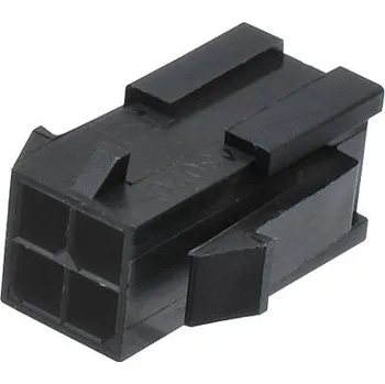 Elektrický konektor Izolační kryt Micro-Fit 4kontakty samec<br />Výrobce: MOLEX - 423654