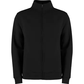Pánská mikina Kustom Kit Pánská mikina na zip KK334 Barva: Černá, Velikost: XS