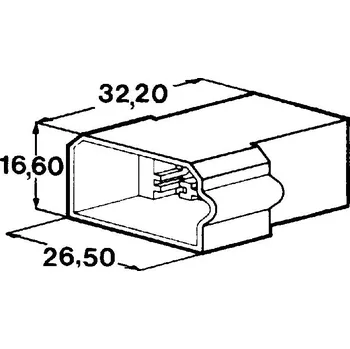 Auto elektroinstalace Izolační kryt 4 ks kolíku 6,3 mm<br />Výrobce: IMP - 428995