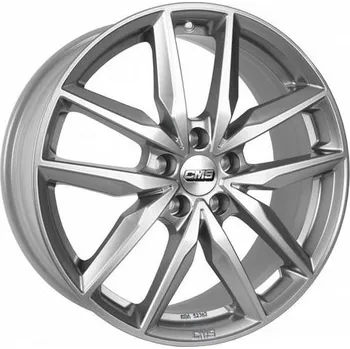 Disk Alu kola CMS C28 racing silver - stříbrné 7,5x19" 5x112 ET48 66,5