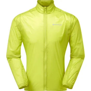 Pánská větrovka MONTANE MEN'S FEATHERLITE NANO JACKET Barva: citrus spring, Velikost: S