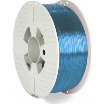 Filament Verbatim PET-G struna 1,75 mm pro 3D tiskárnu, 1kg, modrá transparent 55056