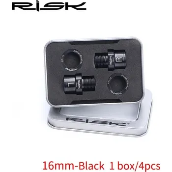 Pedál na kolo Prodloužené pedály na kola - 16mm - černá