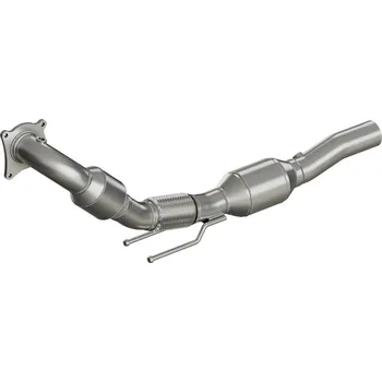 Autodíl HJS downpipe 70 mm včetně katalyzátoru pro Cupra Altea typ 5P, emisní norma Euro 5, 1.8/2.0, 118/155kw (CDAA, CCZB)