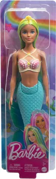 Panenka Barbie HRR03 Pohádková mořská panna modrá