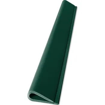 Příslušenství pro plot Zakončovací klip 19 cm, zelený – k plastovým pásům, balení 20 ks