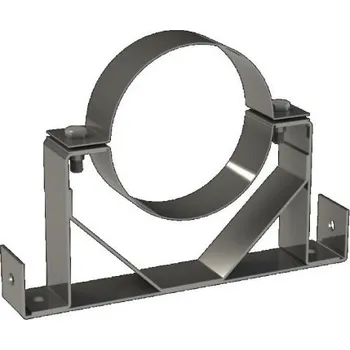 Komín Almeva LAB stěnová objímka DN 110/160, zesílená, PPH/nerez