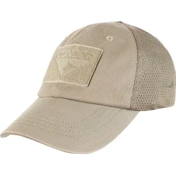 Módní doplněk CONDOR OUTDOOR Čepice OPERATOR MESH s velcro panely KHAKI