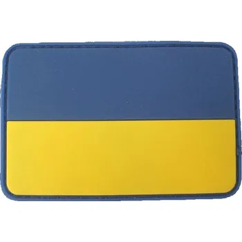 Nášivka KOMBAT Nášivka vlajka UKRAJINA plast velcro