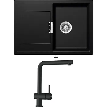 Granitový dřez Granitový dřez SET Schock MONO D-100S Magma + Schock EPOS 540027 Magma