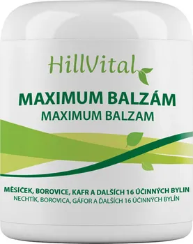 Bylinná léčivá mast HillVital Maximum balzám