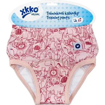 Plenkové kalhoty Kikko Tréninkové kalhotky XKKO Organic - Safari Mesa Rose Vel. L