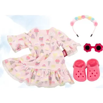 Doplněk pro panenku Götz obleček Kombi Eis am Stiel na panenky 45-50 cm