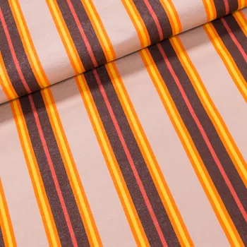 Lehátkovina STAP/60, oranžovo-hnědo-béžové, š.60cm (látka v metráži)