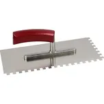 Hladítko nerez zub E10 KAUFMANN 280x130x0.75mm dřev.ručka