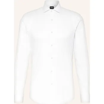 Pánská košile Boss Pánská Košile Hank Slim Fit S Ohrnovací Manžetou, režná, 45