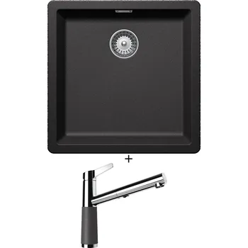 Granitový dřez Dřez pod desku SET Schock GREENWICH N-100 U Stone + Schock SC-510 554120 Stone