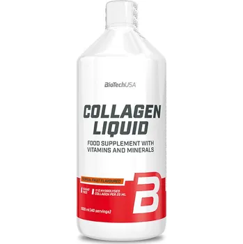 Kloubní výživa BioTech USA Collagen Liquid 1000ml Příchuť: tropické ovoce