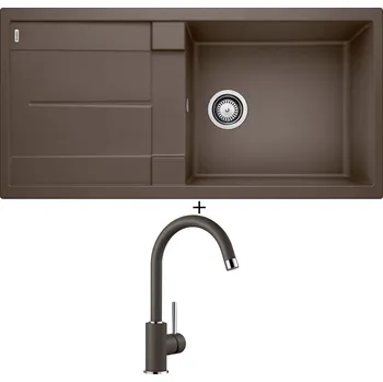 Granitový dřez Granitový dřez SET Blanco METRA XL 6 S kávová 515143 + Blanco MIDA kávová 519423