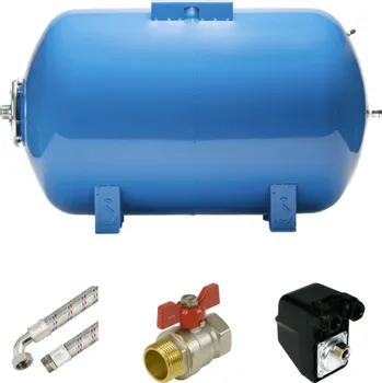 Domácí vodárna Vodárenský set 80L AQUA OLA ležatý, BSK-3A (400V)