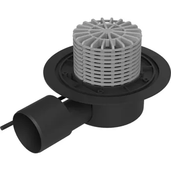 Terasová vpusť boční D50/75, topný kabel 10W