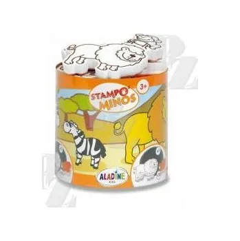 Dětské razítko Razítko Aladine Stampo Safari 10 razítek