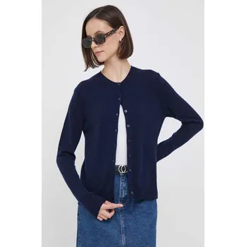 Dámské oblečení Vlněný svetr United Colors of Benetton 1002D5485.016 námořnická modř 59X, vel. XS