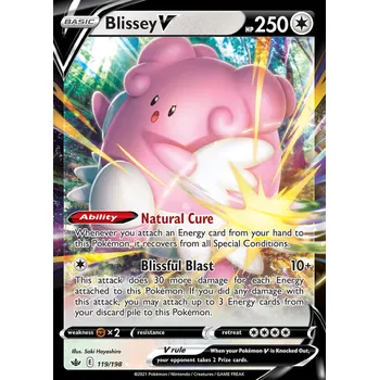 Sběratelská karetní hra Pokémon Blissey V 119/198 - Chilling Reign
