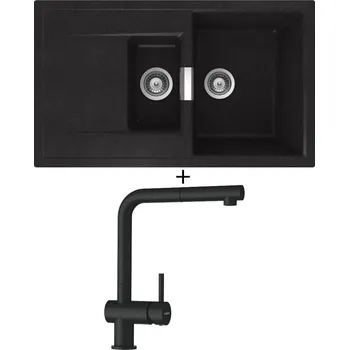 Granitový dřez Granitový dřez SET Schock MONO D-150 Magma + Schock EPOS 540127 Magma