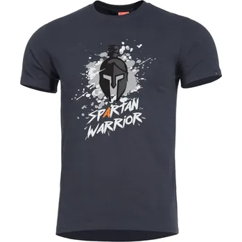 Pánské tričko PENTAGON Triko SPARTAN WARRIOR ČERNÉ ČERNÁ - BLACK XS