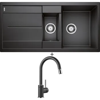 Granitový dřez Granitový dřez SET Blanco METRA 6 S antracit 513230 + Blanco MIDA-S antracit 521455