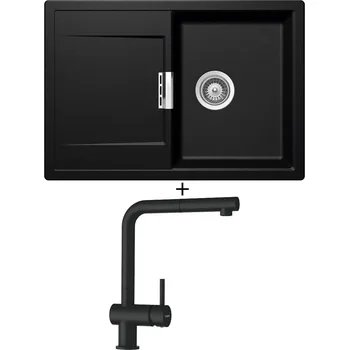 Granitový dřez Granitový dřez SET Schock MONO D-100S Magma + Schock EPOS 540127 Magma