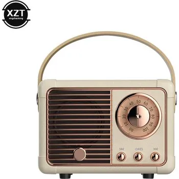 Bluetooth reproduktor Mini bluetooth reproduktor s FM rádiem - Bílá