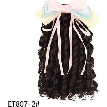 Dětský batoh Dětský příčesek, lokny s mašlí - ET807-2,22 cm