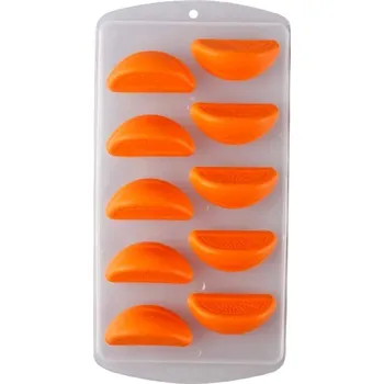 Silikonová forma na led | forma na výrobu mýdla - 10 pomerančů