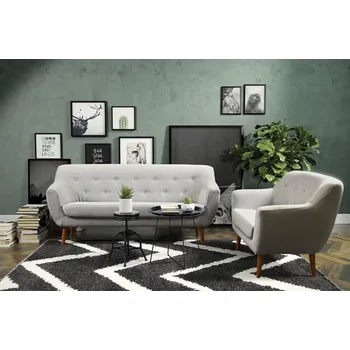 Sedací souprava Dolmar Sedací sestava Luxemburg Barevné provedení: Element 7, Barevné provedení nožiček: Černá